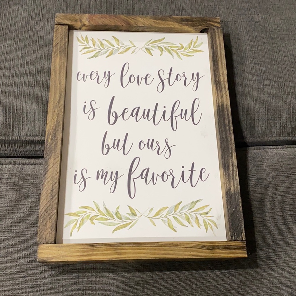 Love Wall Sign